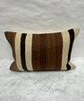 Turkish Hemp Pillow Cushion Natural Beige Brown Pillow Cushion Cover 16" x 24" #30169