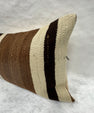 Turkish Hemp Pillow Cushion Natural Beige Brown Pillow Cushion Cover 16" x 24" #30169