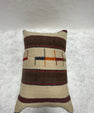 Turkish Hemp Pillow Cushion Natural Beige Brown Pillow Cushion Cover 16" x 24" #30061