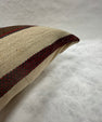 Turkish Hemp Pillow Cushion Natural Beige Brown Pillow Cushion Cover 16" x 24" #30061