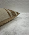 Turkish Hemp Pillow Cushion Natural Beige Brown Pillow Cushion Cover 16" x 24" #30062
