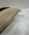 Turkish Hemp Pillow Cushion Natural Black Red Pillow Cushion Cover 16" x 24" #30076