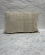 Turkish Hemp Pillow Cushion Natural Beige Pillow Cushion Cover 16" x 24" #30057