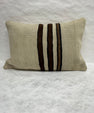 Turkish Hemp Pillow Cushion Natural Beige Brown Pillow Cushion Cover 16" x 24" #30156