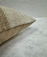 Turkish Hemp Pillow Cushion Natural Beige Rusty Brown Pillow Cushion Cover 16" x 24" #30157