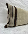 Turkish Hemp Pillow Cushion Natural Beige Brown Pillow Cushion Cover 16" x 24" #30058