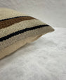 Turkish Hemp Pillow Cushion Natural Beige Brown Pillow Cushion Cover 16" x 24" #30058