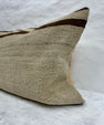 Turkish Hemp Pillow Cushion Natural Beige Brown Pillow Cushion Cover 16" x 24" #30129