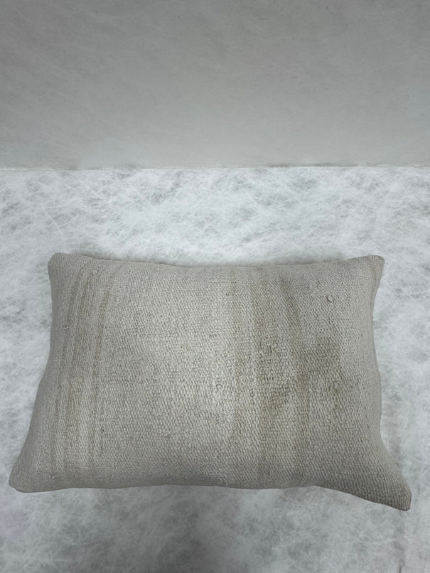 Turkish Hemp Pillow Cushion Natural Beige Pillow Cushion Cover 16" x 24" #30088