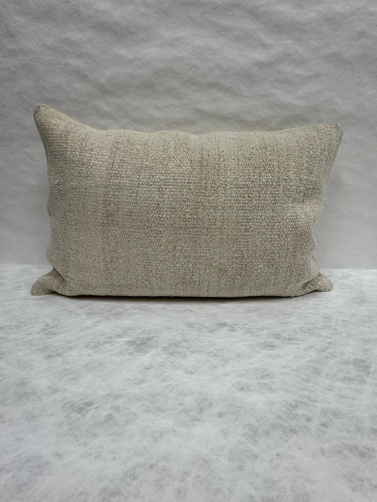 Turkish Hemp Pillow Cushion Natural Beige Pillow Cushion Cover 16" x 24" #30160