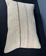 Turkish Hemp Pillow Cushion Natural Beige Brown Pillow Cushion Cover 16" x 24" #30068