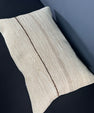 Turkish Hemp Pillow Cushion Natural Beige Brown Pillow Cushion Cover 16" x 24" #30068