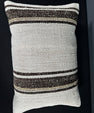 Turkish Hemp Pillow Cushion Natural Beige Brown Pillow Cushion Cover 16" x 24" #30153