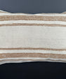Turkish Hemp Pillow Cushion Natural Beige Brown Pillow Cushion Cover 16" x 24" #30069