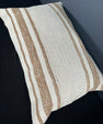 Turkish Hemp Pillow Cushion Natural Beige Brown Pillow Cushion Cover 16" x 24" #30069
