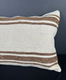 Turkish Hemp Pillow Cushion Natural Beige Brown Pillow Cushion Cover 16" x 24" #30070