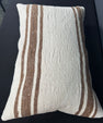 Turkish Hemp Pillow Cushion Natural Beige Brown Pillow Cushion Cover 16" x 24" #30070
