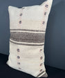 Turkish Hemp Pillow Cushion Natural Beige Brown Pillow Cushion Cover 16" x 24" #30082