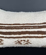 Turkish Hemp Pillow Cushion Natural Beige Brown Pillow Cushion Cover 16" x 24" #30140