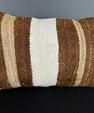 Turkish Hemp Pillow Cushion Natural Beige Brown Pillow Cushion Cover 16" x 24" #30064