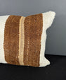 Turkish Hemp Pillow Cushion Natural Beige Brown Pillow Cushion Cover 16" x 24" #30064