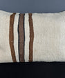 Turkish Hemp Pillow Cushion Natural Beige Brown Pillow Cushion Cover 16" x 24" #30148