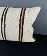 Turkish Hemp Pillow Cushion Natural Beige Brown Pillow Cushion Cover 16" x 24" #30150