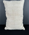 Turkish Hemp Pillow Cushion Natural Beige Pillow Cushion Cover 16" x 24" #30064