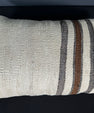 Turkish Hemp Pillow Cushion Natural Beige Brown Pillow Cushion Cover 16" x 24" #30163
