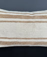 Turkish Hemp Pillow Cushion Natural Beige Brown Pillow Cushion Cover 16" x 24" #30165