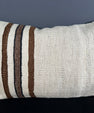 Turkish Hemp Pillow Cushion Natural Beige Brown Pillow Cushion Cover 16" x 24" #30217