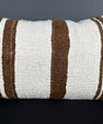 Turkish Hemp Pillow Cushion Natural Beige Brown Pillow Cushion Cover 16" x 24" #30218