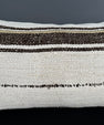Turkish Hemp Pillow Cushion Natural Beige Brown Pillow Cushion Cover 16" x 24" #30220