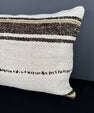 Turkish Hemp Pillow Cushion Natural Beige Brown Pillow Cushion Cover 16" x 24" #30220
