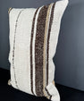 Turkish Hemp Pillow Cushion Natural Beige Brown Pillow Cushion Cover 16" x 24" #30220