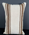 Turkish Hemp Pillow Cushion Natural Beige Brown Pillow Cushion Cover 16" x 24" #30131