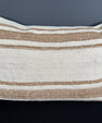 Turkish Hemp Pillow Cushion Natural Beige Brown Pillow Cushion Cover 16" x 24" #30008