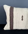 Turkish Hemp Pillow Cushion Natural Beige Brown Pillow Cushion Cover 16" x 24" #30009