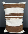 Turkish Hemp Pillow Cushion Natural Beige Brown Pillow Cushion Cover 16" x 24" #30120