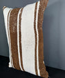 Turkish Hemp Pillow Cushion Natural Beige Brown Pillow Cushion Cover 16" x 24" #30123