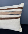 Turkish Hemp Pillow Cushion Natural Beige Brown Pillow Cushion Cover 16" x 24" #30109