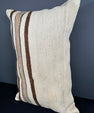 Turkish Hemp Pillow Cushion Natural Beige Brown Pillow Cushion Cover 16" x 24" #30109