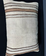 Turkish Hemp Pillow Cushion Natural Beige Brown Pillow Cushion Cover 16" x 24" #30098