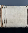 Turkish Hemp Pillow Cushion Natural Beige Brown Pillow Cushion Cover 16" x 24" #30098
