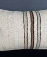 Turkish Hemp Pillow Cushion Natural Beige Brown Pillow Cushion Cover 16" x 24" #30110