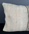 Turkish Hemp Pillow Cushion Natural Beige Brown Pillow Cushion Cover 16" x 24" #30110