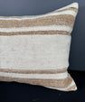 Turkish Hemp Pillow Cushion Natural Beige Brown Pillow Cushion Cover 16" x 24" #30114