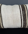 Turkish Hemp Pillow Cushion Natural Beige Brown Pillow Cushion Cover 16" x 24" #30096