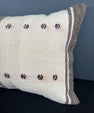 Turkish Hemp Pillow Cushion Natural Beige Brown Pillow Cushion Cover 16" x 24" #30038