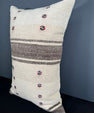 Turkish Hemp Pillow Cushion Natural Beige Brown Pillow Cushion Cover 16" x 24" #30038
